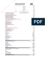Isolated Sloped Footing Design: M20GRADE CONCRETE, FE415GRADE STEEL (Icslope) F1 Load Comb DL+LL