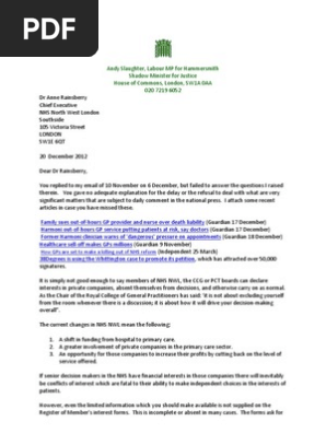 NHS FOI