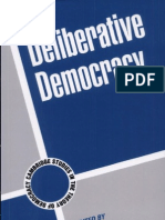 Deliberative Democracy Cambridge Studies in The Theory of Democracy