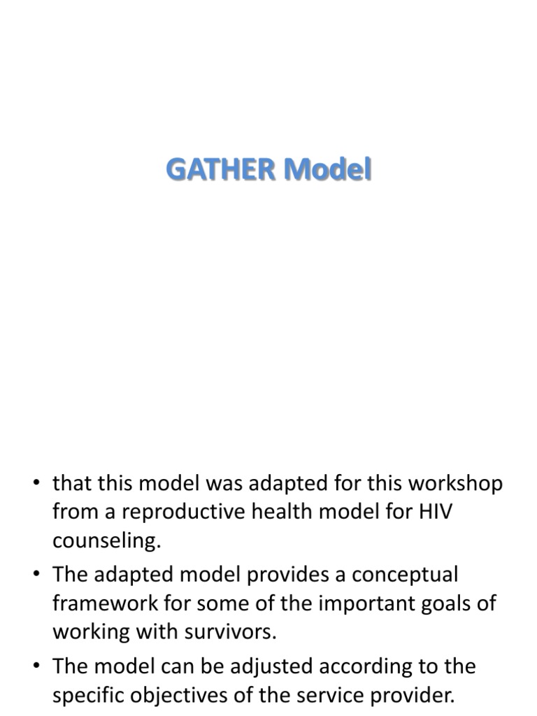 GATHER Model | PDF
