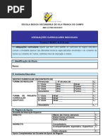 Formulário de Adequações Curriculares Individuais (ACI)