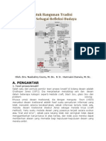 Morfologi Bentuk Bangunan Tradisi Minangkabau Sebagai Refleksi Budaya