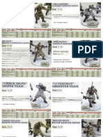 Dust Warfare Unit Cards