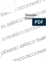 BIBLIOTECA Diccionarios Juridicos Tematicos Vol 2 DERECHO CONSTITUCIONAL PDF