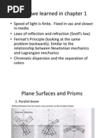 Chapter 2 Plane Surfaces and Prisms