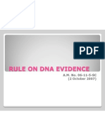 Rule On Dna Evidence