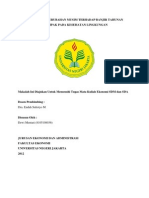 Analisis Dampak Perubahan Musim Terhadap Banjir Tahunan Ibukota Serta Dampak Pada Kesehatan Lingkungan