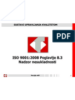 Iso 9001 2008-8-3 Nadzor Nesukladnosti v0