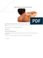 RESULTS OF BOWEN THERAPY STUDY INTO SHOULDER PAIN AND NECK PAIN