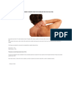 Results of Bowen Therapy Study Into Shoulder Pain and Neck Pain