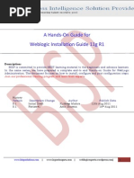 Web Logic Installation and Configuration Guide