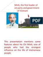 Ho Chi Minh, The First Leader Of