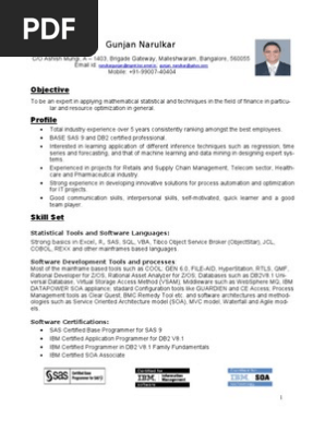 Sample resume