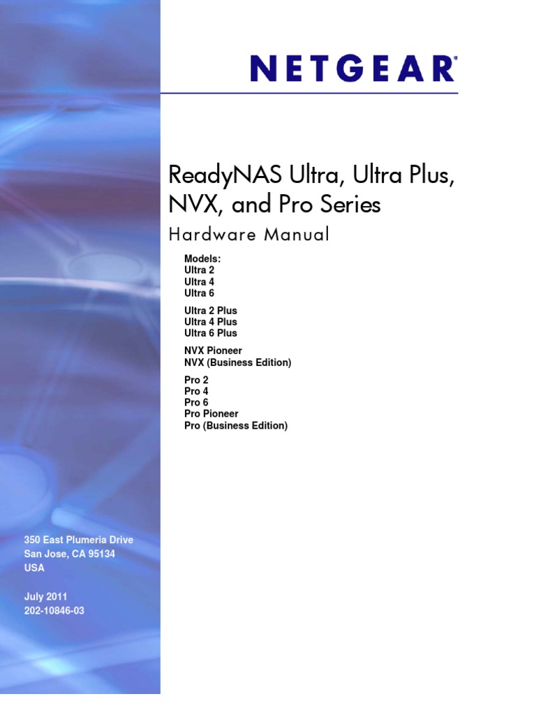 Readynas Rndu00 Usermanual 2 Booting Electrostatic Discharge