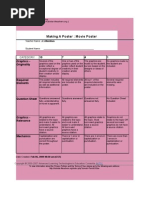 Download Your Rubric Making a Poster Movie Poster by jlit5 SN11784898 doc pdf
