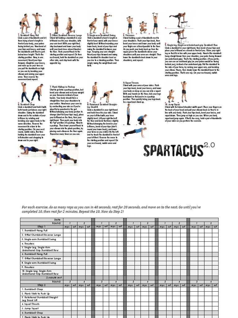 spartacus workout 2.0 | Sports | Recreation