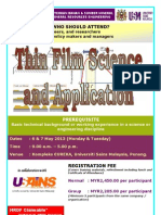 Thin Film and Application May 2013