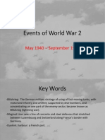 events of ww2 power point presentation