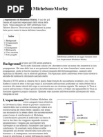 Esperimento Di Michelson-Morley - Wikipedia