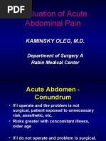 Download Acute Abdomen by hosamfaraj SN11787476 doc pdf