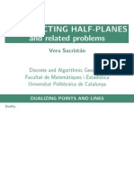 Intersecting Half Planes