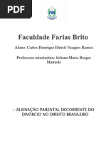 Apresentação da monografia