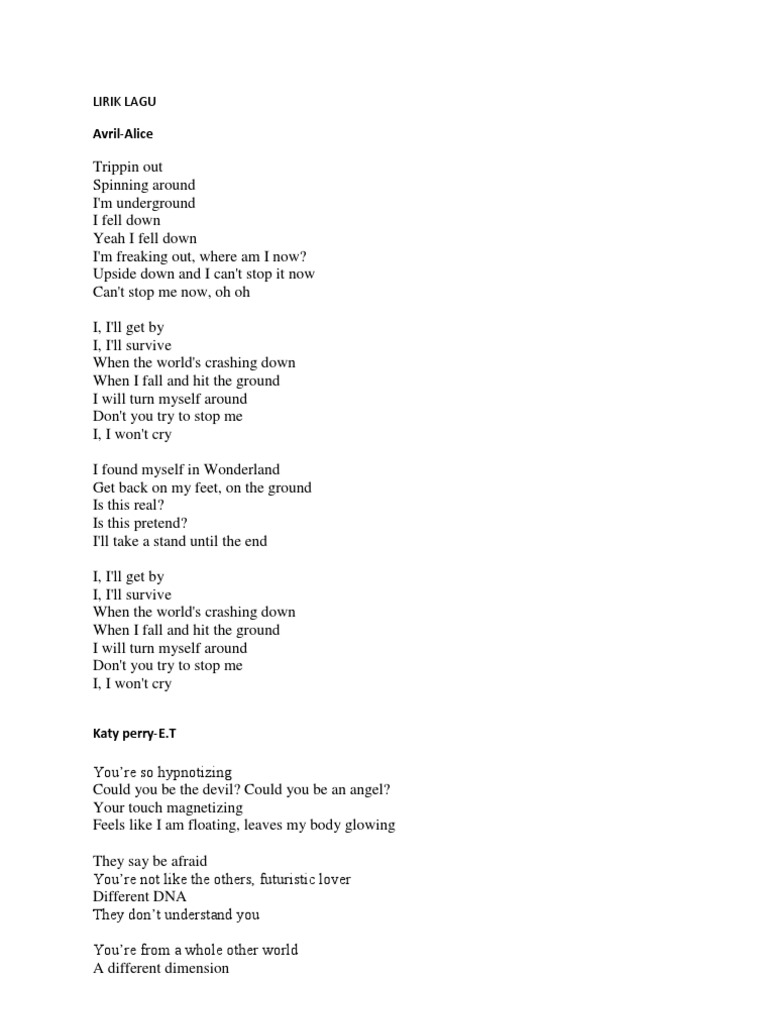 Lirik Lagu Leisure Nature