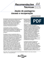 Degradação de Pastagens: Causas e Recuperação