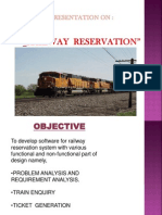 Railway Reservation