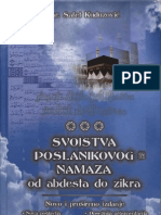 SvojstvaPoslanikovogS.a.w.s.namazaOdAbdestaDoZikra SafetKuduzovic