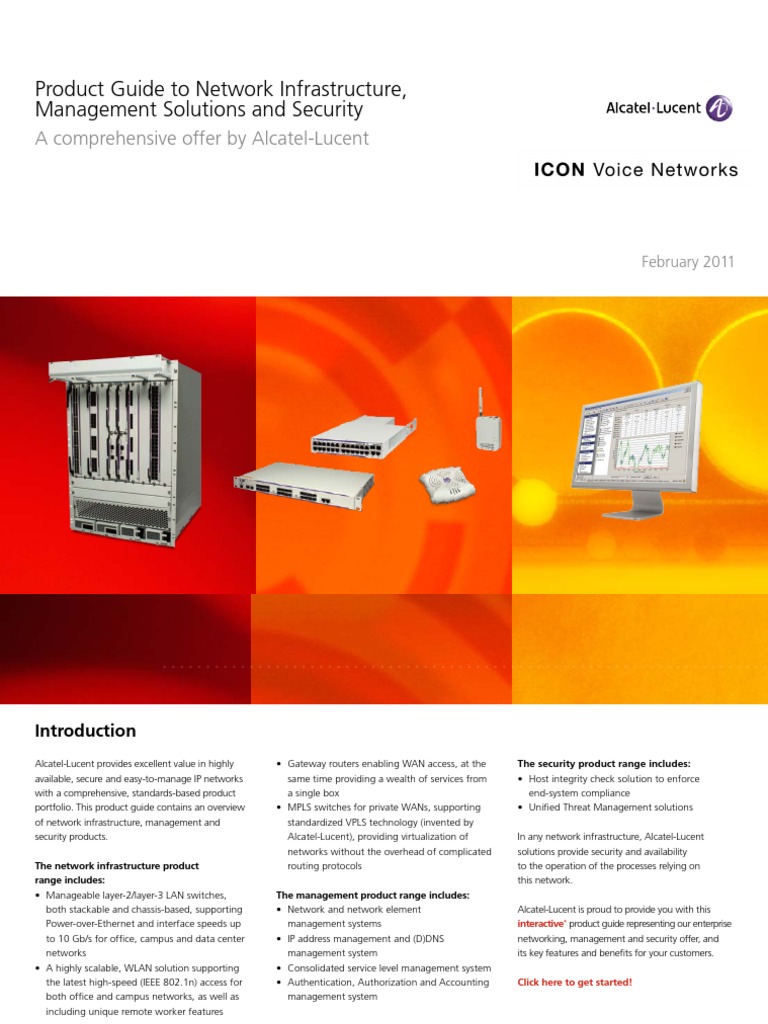 Alcatel Lucent Product Guide | PDF | Computers