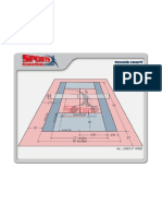 Tennis Court Dimensions Diagram