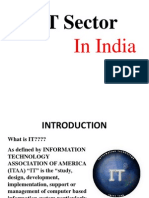 IT Sector: in India