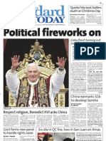 Manila Standard Today - Wednesday (December 26, 2012) Issue