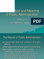 Public Administration