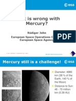 SpaceUp Stuttgart 2012 - Ruediger Jehn Mercury Is Challenging Us