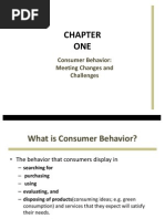 Consumer Behavior Chapter 1