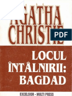 Agatha Christie Locul Intalnirii Bagdad