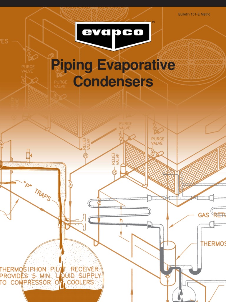 Piping Evaporative Condensers