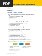 Soluciones Ejercicios Tema 4 Expresiones Algebraicas