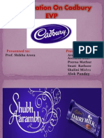 Cadbury EVP HR Mdel