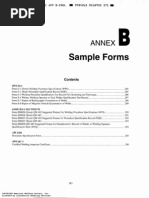 Sample Forms AWS, ASME and API