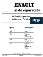 Manual de Motor Renault 1.4 Energy (Clio, r19, Etc)