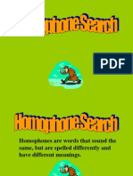 Homophones