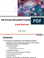 SA Forum Extended Training Materials: Lock Service