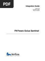 Download PAYware Ocius Sentinel - Integration Guide V115 - October 2012 by abc2343423 SN117961798 doc pdf