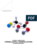 FORMULACION Y NOMENCLATURA