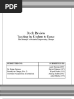 Book Review on "Teaching the elephant to dance"