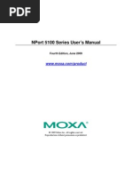 NPort 5100 Series Users Manual v4