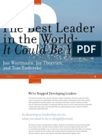 The Best Leader in The World:: It Could Be You